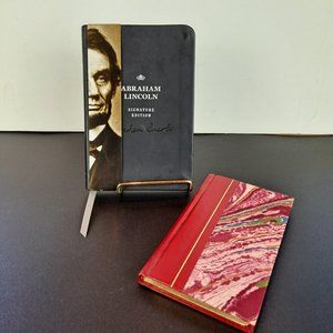 NEW Abraham Lincoln Journal / Sketch / Idea Book & Small Journal Book